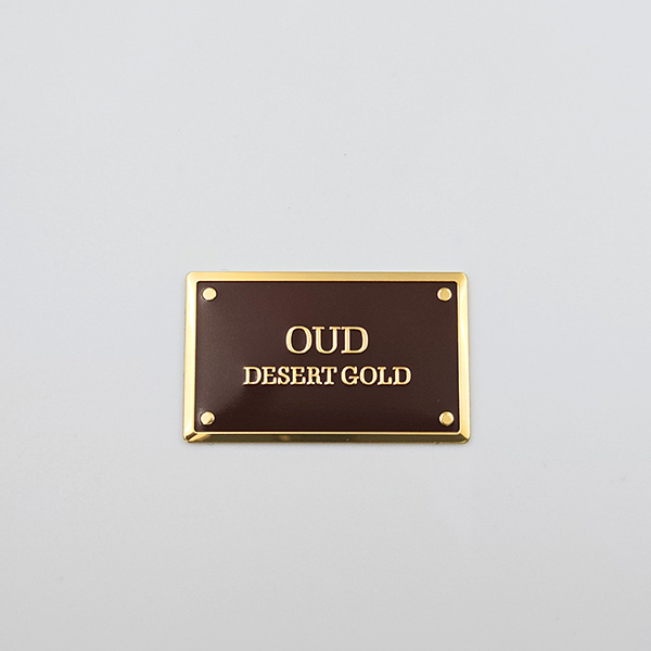 Metal label / logo plate